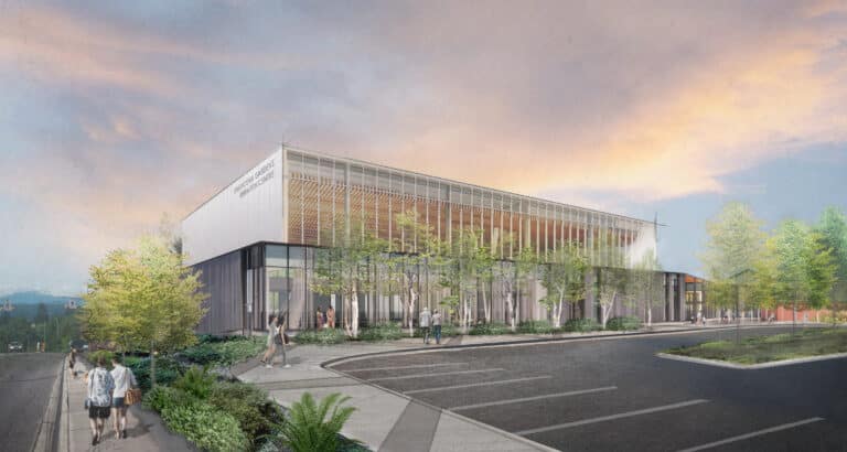 Rendering of the proposed Strathcona Gardens redevelopment